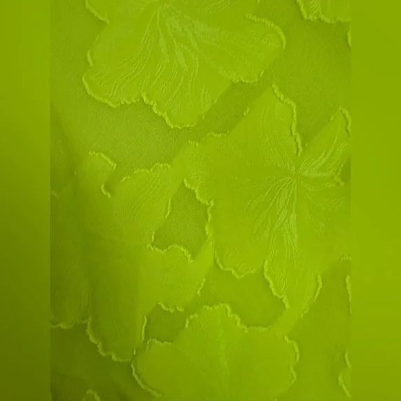 DKNY Clipped Jacquard Floral Dress - Picture 7 of 13